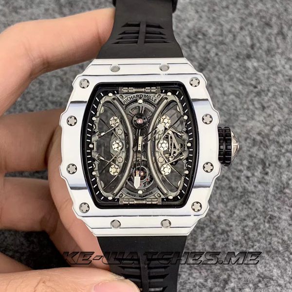 Richard Mille Replica RM 53-01.XJ Rubber Belt Mechanical Men's Watch
