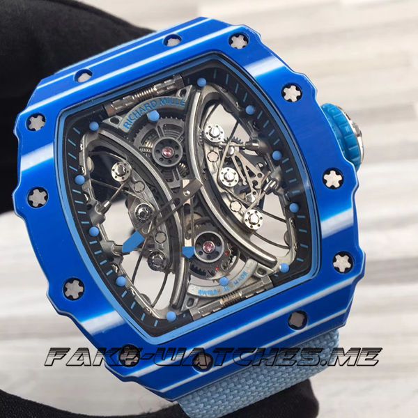 Richard Mille Replica RM 53-01.XJ Fabric Belt + Man\'s Watch