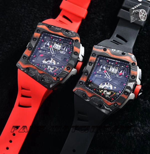 Richard Mille Replica RM 70-01 Rubber Belt Mechanical Men's Watch