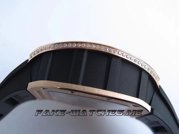 Richard Mille 1:1 Replica RM011 Rubber Belt Mechanical Male Watch KV