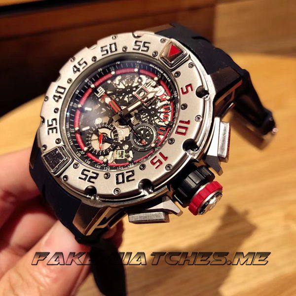 Richard Mille Replica RM032 Rubber Belt Mechanical Male Watch