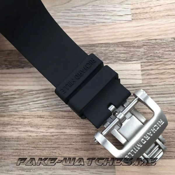 Richard Mille Replica RM037 Rubber Belt Watch Ceramics for Women