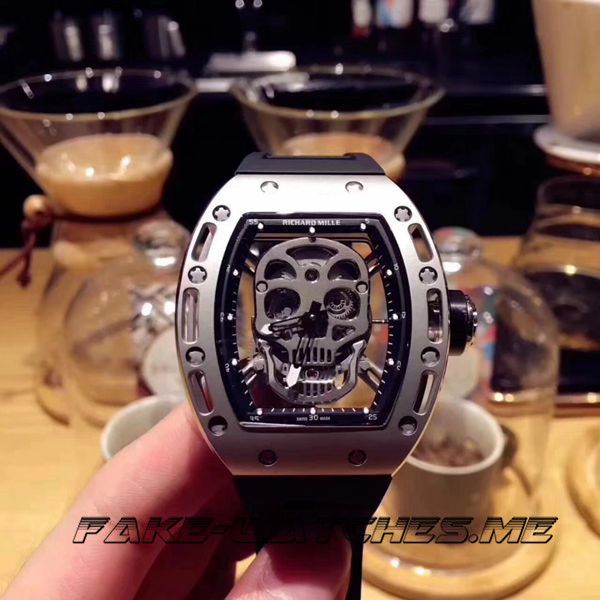 Richard Mille Replica RM052 Rubber Belt Mechanical Men's Watch