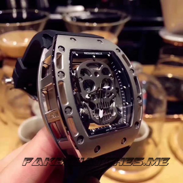Richard Mille Replica RM052 Rubber Belt Mechanical Men\'s Watch