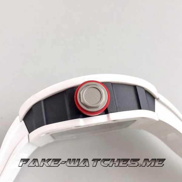 Richard Mille replica RM055 rubber belt mechanical male watch KW