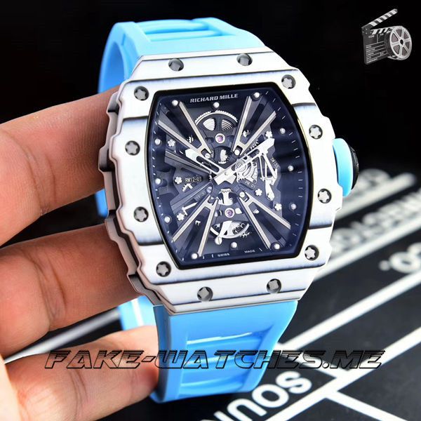 Richard Mille Replica RM12-01 Rubber Belt Mechanical Men\'s Watch