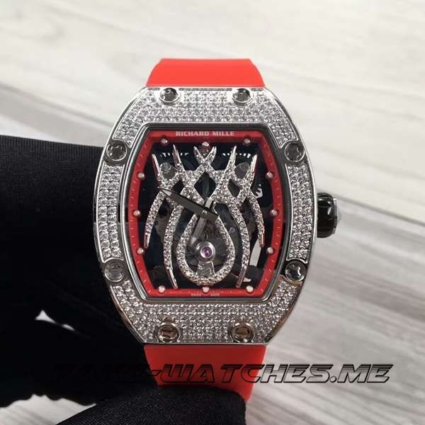 Richard Mille replica rm19-01 Spider Rubber with sapphire
