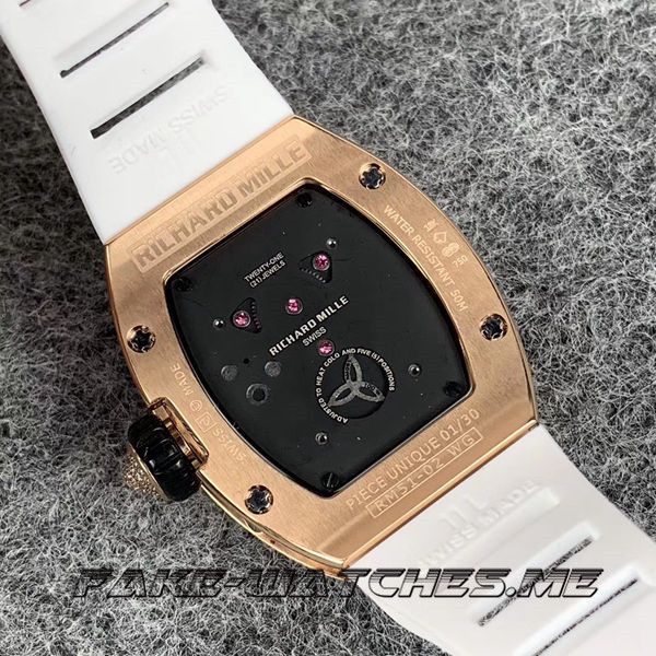 Richard Mille Replica RM51-02 Rubber Belt Mechanical Men\'s Watch