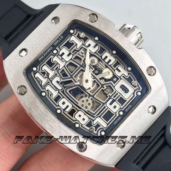 Richard Mille Replica Rm67-01 Rubber Band Ultra-thin Watch
