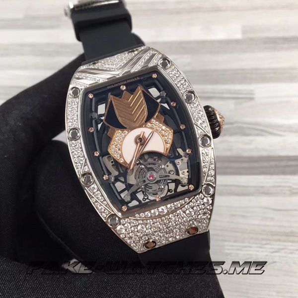 Richard Mille Replica RM71-01 Rubber Belt Mechanical Watch