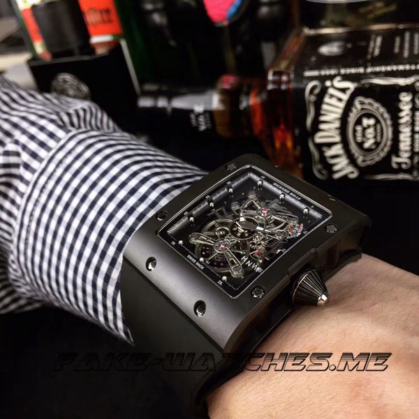 Richard Mille Replica RM016 Rubber Belt Mechanical Men\'s Watch